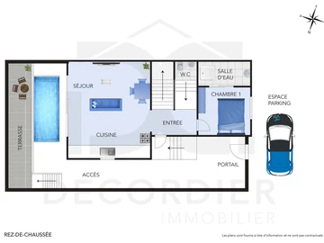 Maison de 2 Chambres