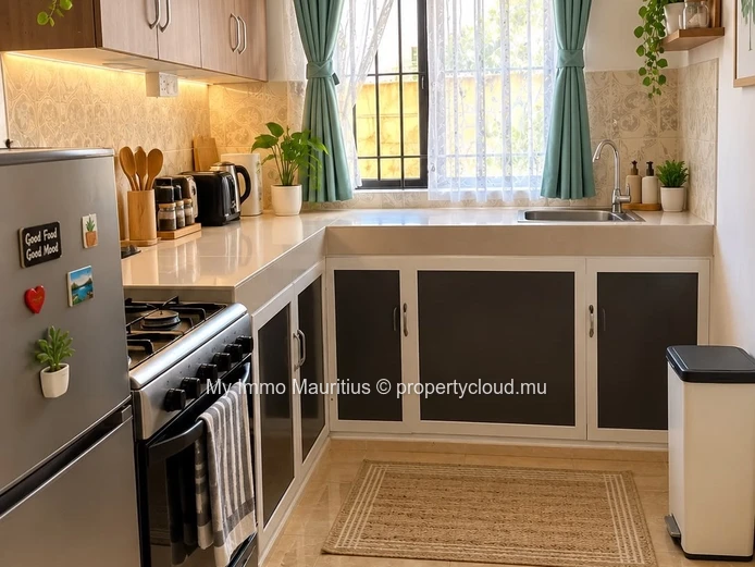 Pereybère – Appartement 3 chambres à rénover, à 500 m de la plage
