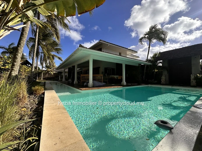 Balinese-Inspired Villa In Pointe Aux Canonniers