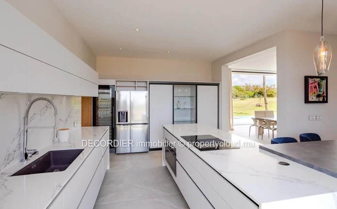 A luxury villa