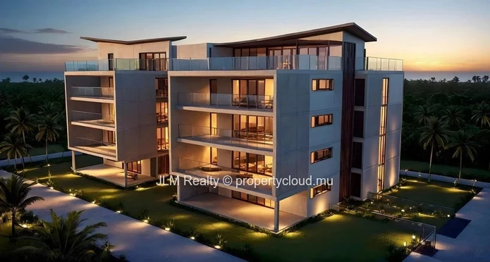 Off-Plan Sea View Apartment for Sale in the Heart of Cap Tamarin Smart City, Mauritius