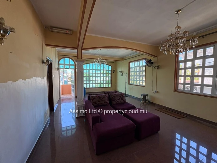 Top floor of a house, 2 bedrooms for rent in Trou aux Biches