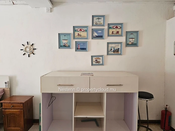 Bright studio steps from the beach