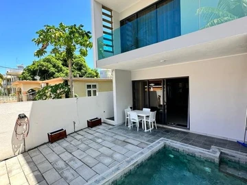 Spacious duplex for sale within walking distance to the beach in Flic en Flac, Mauritius