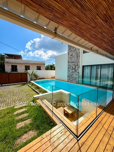 Villa contemporaine haut de gamme de 3 chambres à Pereybere | Finitions premium et piscine privée