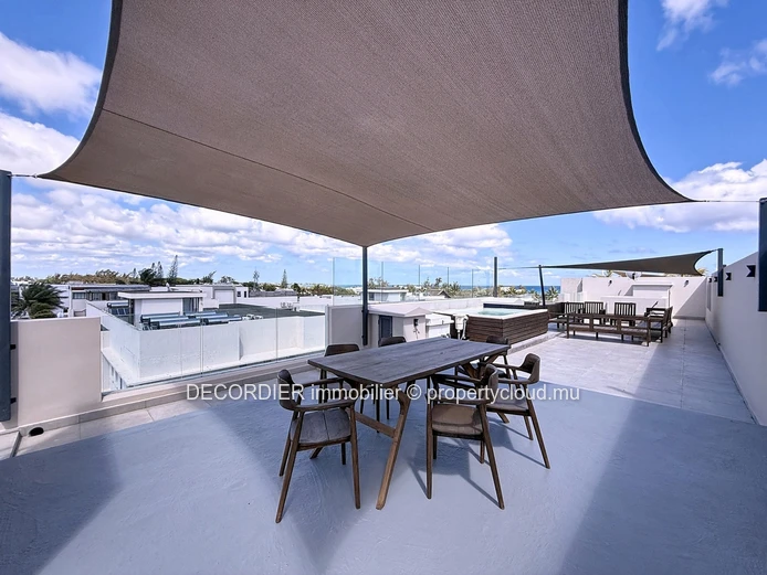 Penthouse avec vue mer à Pereybere