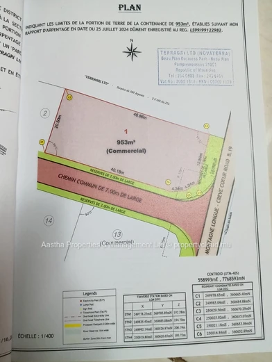 Prime 953 m² Plot in Crève Coeur — Ideal for Residential Complex