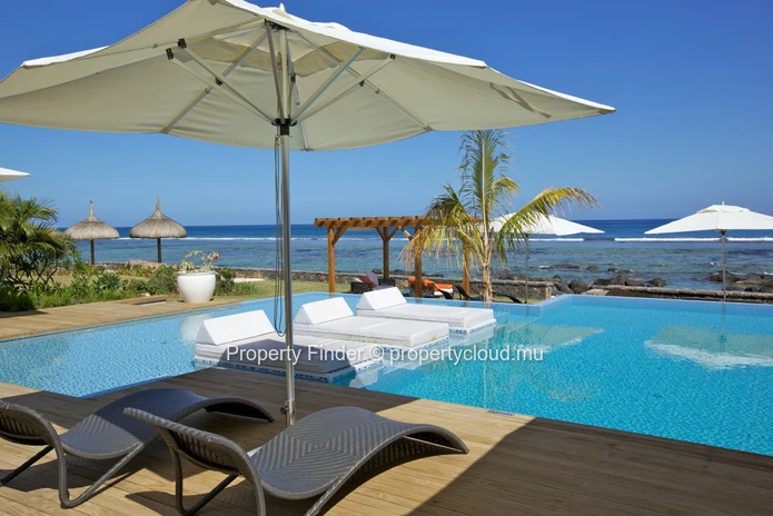 Beachfront 3-Bedroom Apartment with Lagoon Views – West Coast Mauritius
