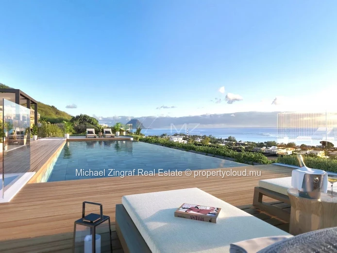Seaview - 3 bedrooms apartment - ground floor - Tamarin