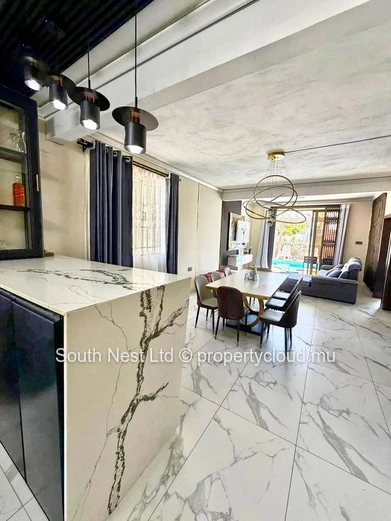 Villa contemporaine neuve avec piscine privée à louer à Grand Baie