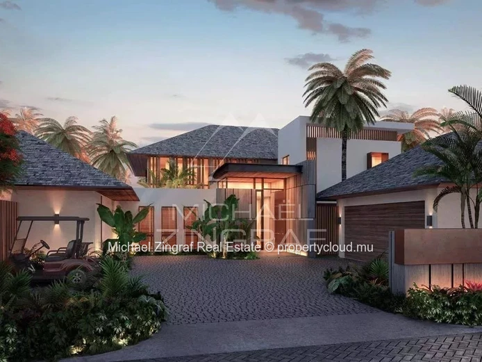 Ile Maurice - Villa d’exception de 5 chambres avec vue sur le golf à Mont Choisy Grand Baie