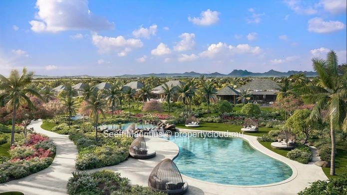 Villas de luxe avec piscines naturelles et accès au golf