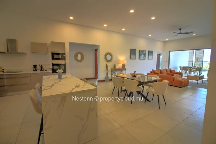 Appartement de 3 chambres en suite vue mer 