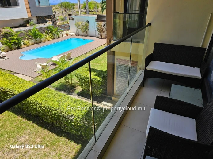 Appartement à vendre à Flic-En-Flac -Vue piscine