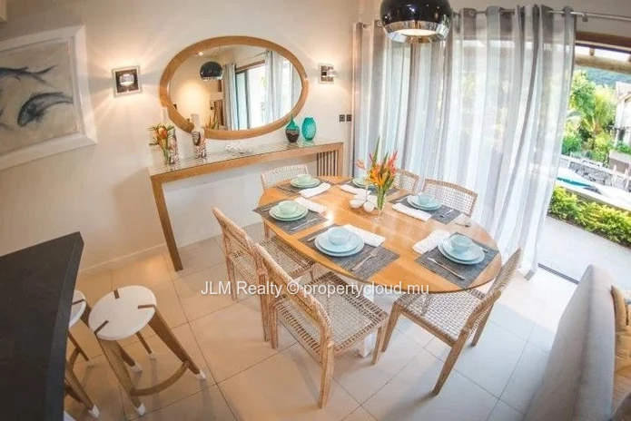 Appartement à louer dans la Marina à Rivière Noire, Île Maurice