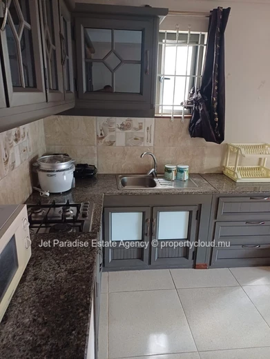 Furnished 1-bedroom apartment in Flic en Flac