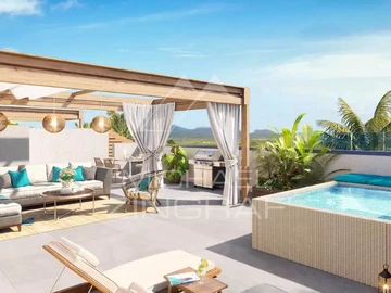 Penthouse de 2 Chambres