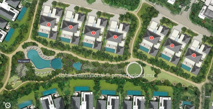Luxurious Villa PDS in Grand Baie with 4 bedrooms, office, fitness room, and stunning features