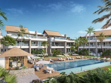 Elegant 3-bedroom apartment with exclusive services in Flic-en-Flac