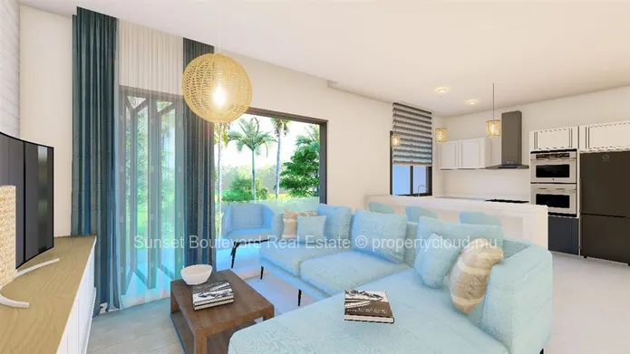 3 Bedroom App - Coastal Living with 6 mins walk to the Pereybere beach