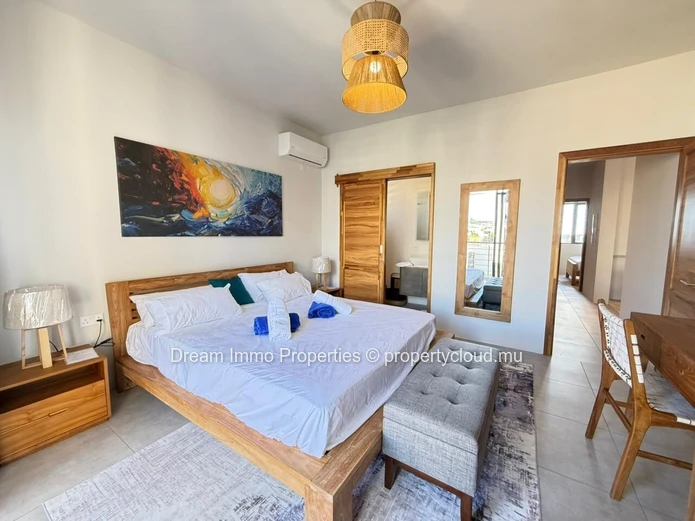 Penthouse avec sublime vue mer & Morne à Cascavelle, Flic en Flac - Ile Maurice