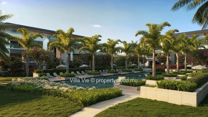 Mont Choisy - Beautiful 3 bedrooms apartment with common pool 