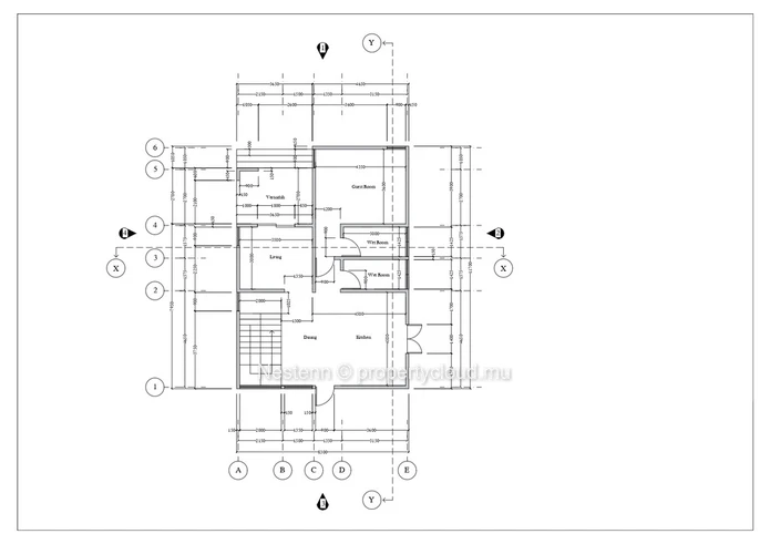 New house under construction 