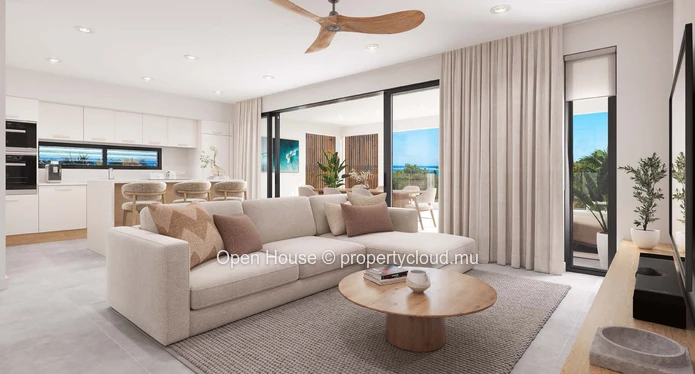 Appartement 2 chambres à vendre dans une Smart City à Tamarin