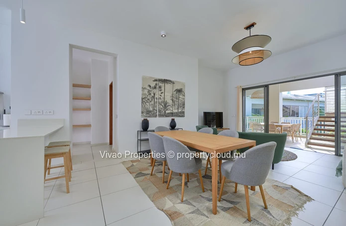 Luxurious furnished apartment in Péreybère with rooftop pool and sea view - Ideal investment for foreigners - €715,000