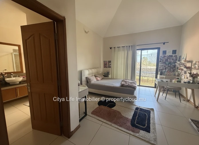 Semi-furnished 4-Bedroom House for Rent in Tamarin with Private Pool