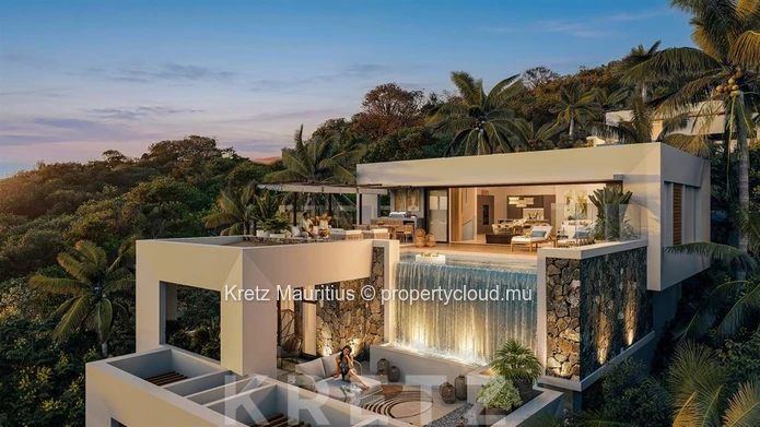 Villa contemporaine avec vue imprenable sur la nature et la montagne