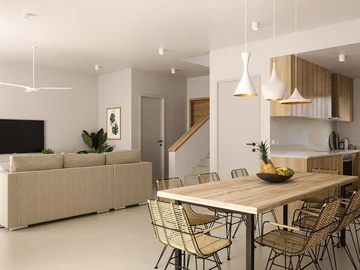 Townhouse, Duplex de 3 Chambres