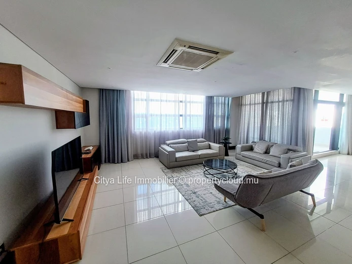 3-Bedroom Furnished Apartment for Rent in Grand Baie with Pool