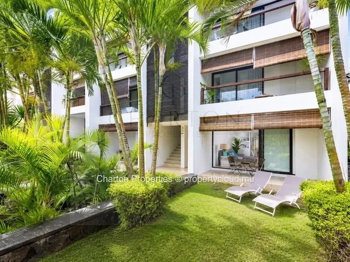 Élégant appartement de 1 chambre en rez-de-jardin à quelques pas des plages de Mont Choisy