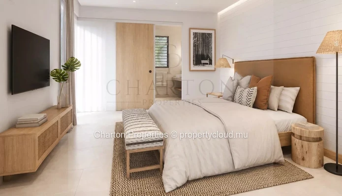 Contemporary three-bedroom villa in Cap Malheureux