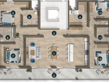 4 Bedroom Penthouse