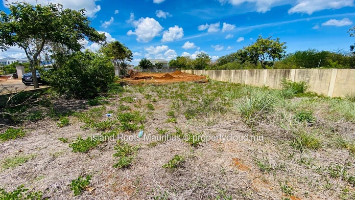 Discover this appealing plot of land located within a secure gated residence in Pointe aux Piments.