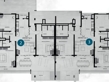 3 Bedroom Penthouse