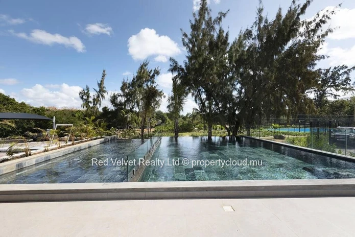Beachfront 3-Bedroom Apartment for Rent in Grand Gaube | Private Beach Access