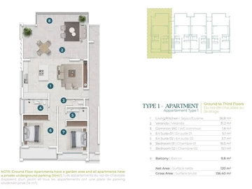 2 Bedroom Apartment