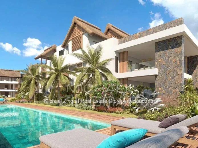 Mauritius – Elegant 3-Bedroom Beachfront Apartment in Tamarin