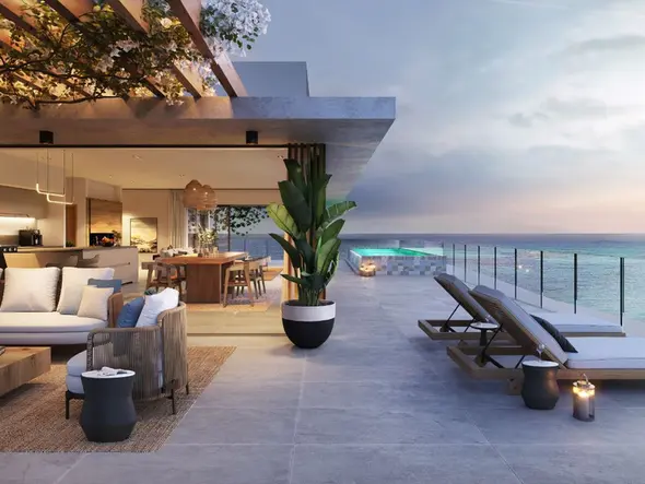 3 Bedroom Penthouse - 2nd Row