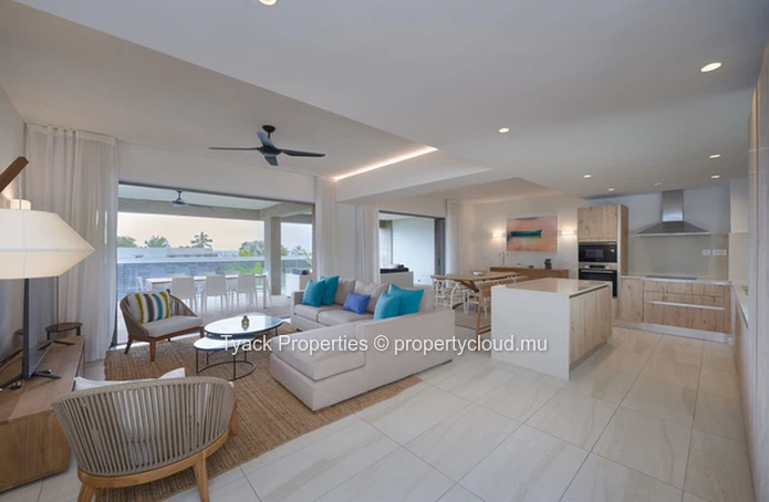 Appartement avec accès exceptionnel au lagon