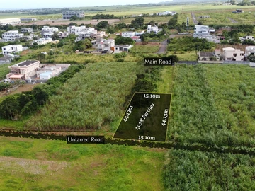 Residential Land for Sale in New Grove, Grand Port