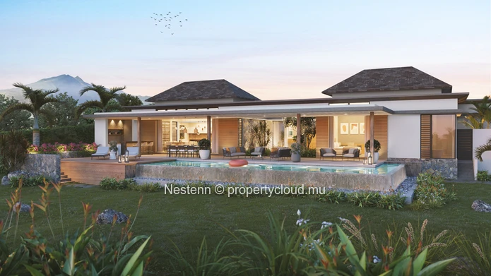 Land with sea view of 1528 m² within an exceptional estate