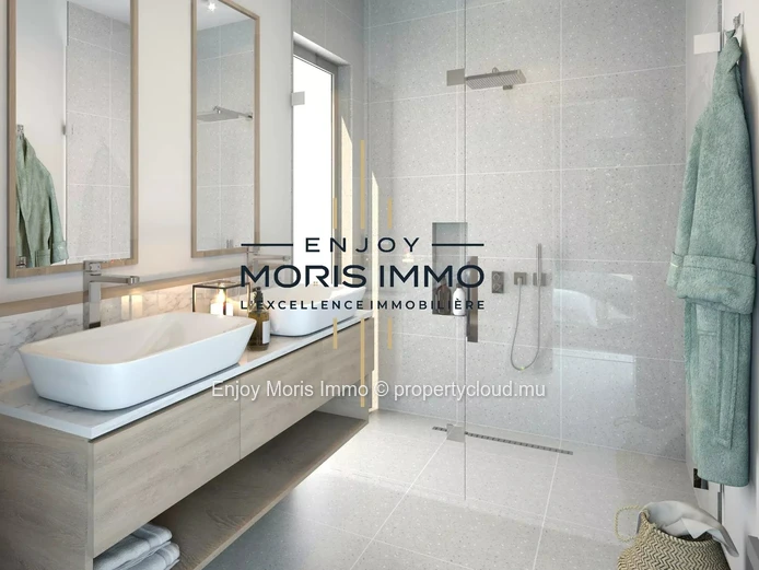 Vente villa neuve - Moderne  4 Chambres avec Piscine –  à Mont Choisy