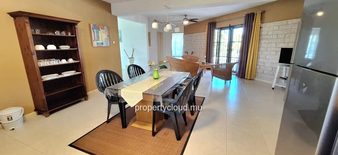 Beautiful 130 m² Apartment with Private Garden and Swimming Pool in Calodyne – 3 Bedrooms Available from 1 August