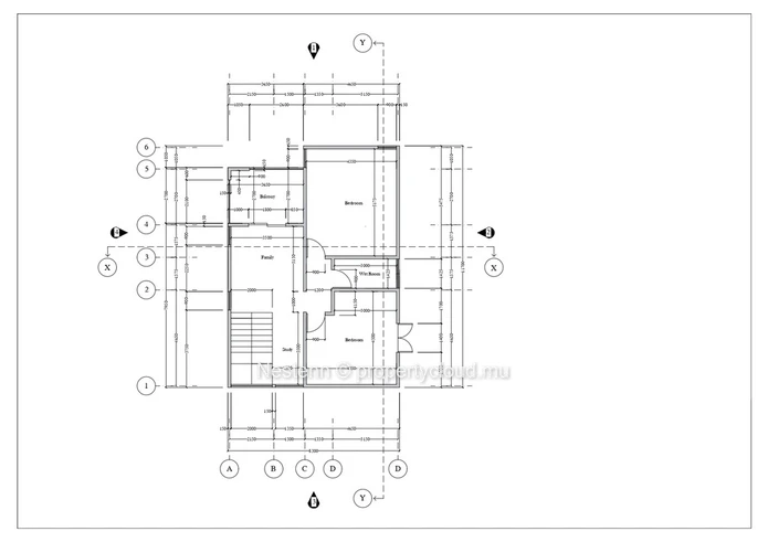 New house under construction 