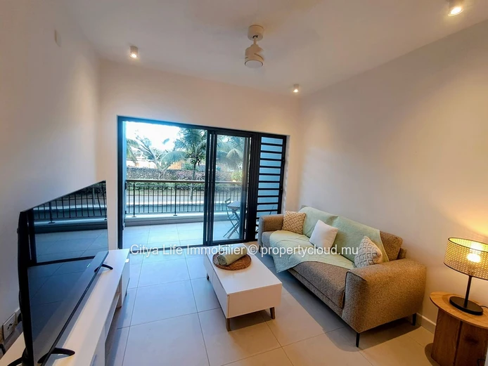 Appartement meublé 2 chambres avec piscine à louer à Beau Plan