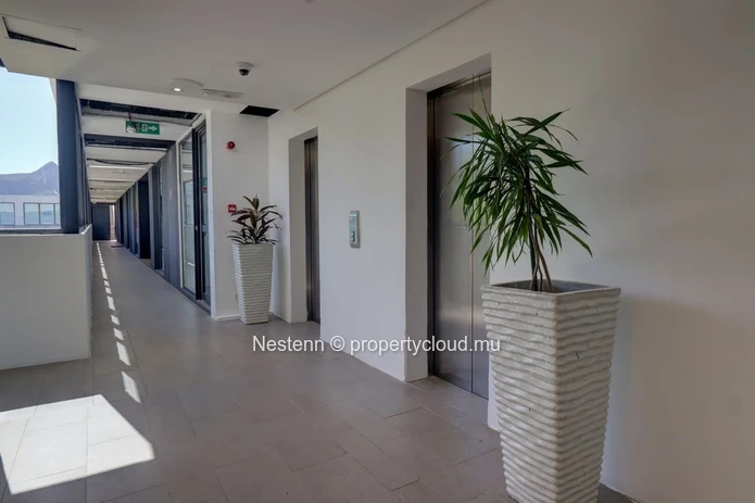 Modern office in Ebène with mountain view, air conditioning, private lift, alarm system, and free access to meeting r...